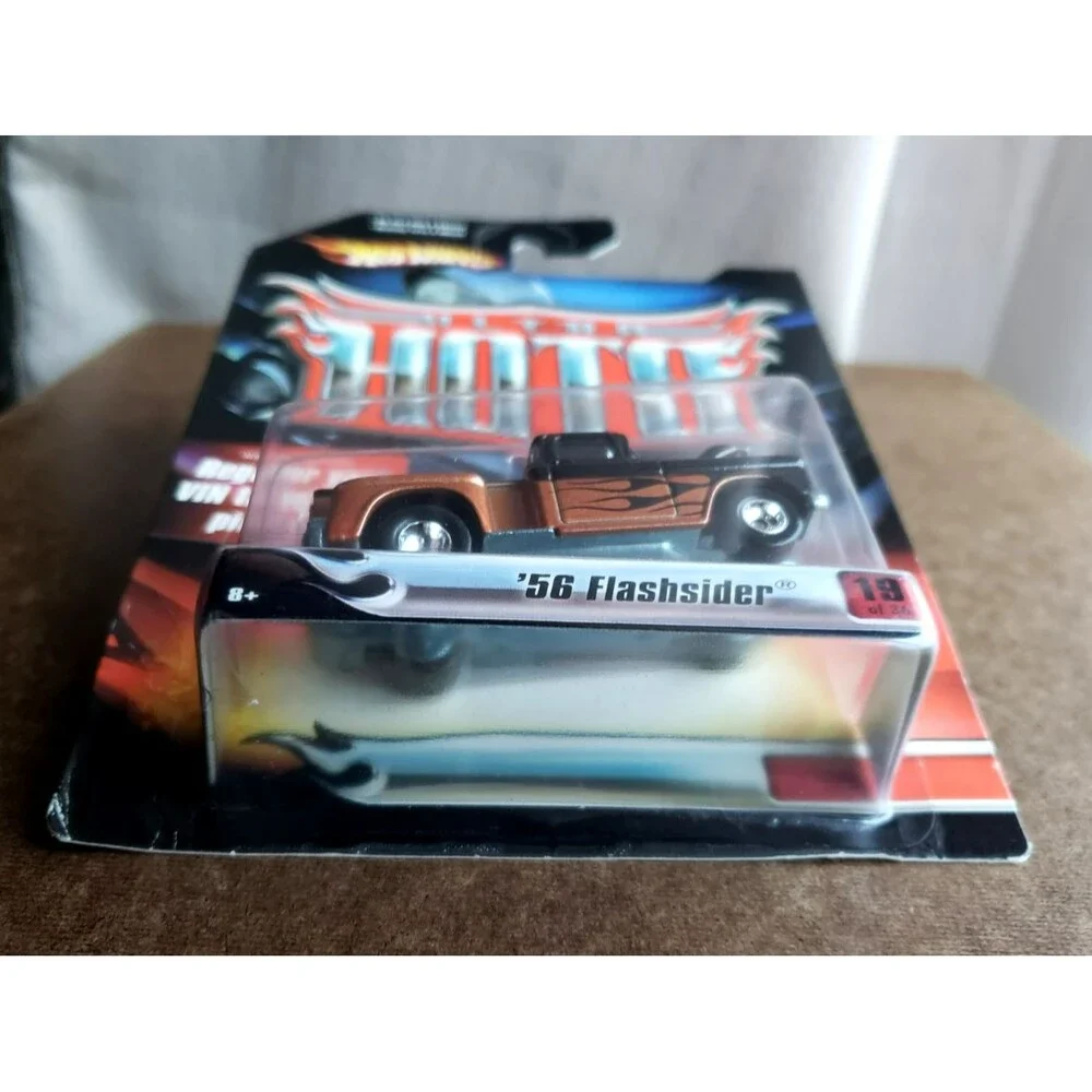 2007 Hot Wheels '56 FLASHSIDER Black & Brown ULTRA HOTS RR L0079 #19/36 LOT OF 2